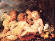 Peter Paul Rubens, Christ and Saint John with Angels